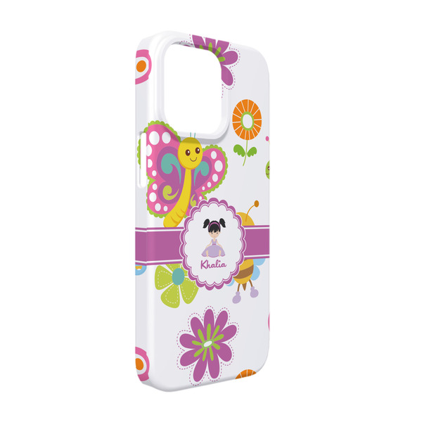 Custom Butterflies iPhone Case - Plastic - iPhone 13 (Personalized)