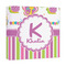 Butterflies & Stripes Canvas Print - 12x12 (Personalized)