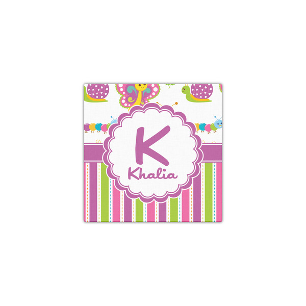 Butterflies & Stripes 12x12 - Canvas Print - Front View