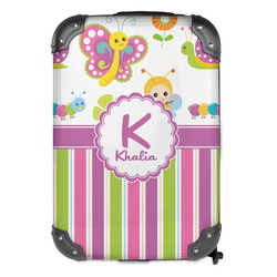 Butterflies & Stripes Kids Hard Shell Backpack (Personalized)