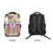 Butterflies & Stripes 15" Backpack - APPROVAL