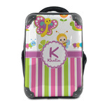Butterflies & Stripes 15" Hard Shell Backpack (Personalized)