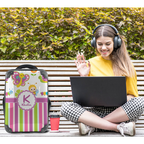 Butterflies & Stripes 15" Backpack - LIFESTYLE