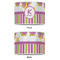 Butterflies & Stripes 16" Drum Lampshade - APPROVAL (Poly Film)