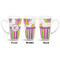 Butterflies & Stripes 16 Oz Latte Mug - Approval