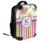 Butterflies & Stripes 18" Hard Shell Backpacks - ANGLED VIEW