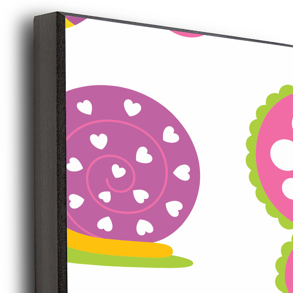 Butterflies & Stripes 20x24 Wood Print - Closeup