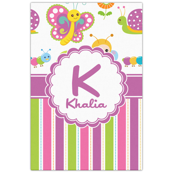 Butterflies & Stripes 20x30 - Canvas Print - Front View