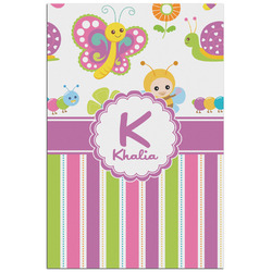 Butterflies & Stripes Poster - Matte - 24x36 (Personalized)