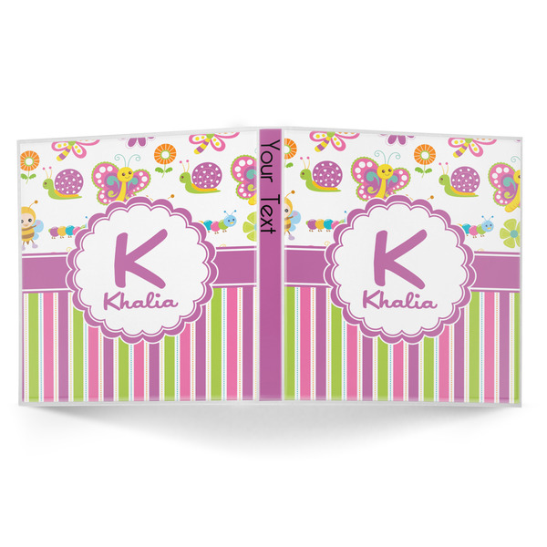 Butterflies & Stripes 3-Ring Binder Approval- 1in