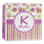 Butterflies & Stripes 3-Ring Binder - 2 inch (Personalized)