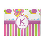 Butterflies & Stripes Area Rug (Personalized)