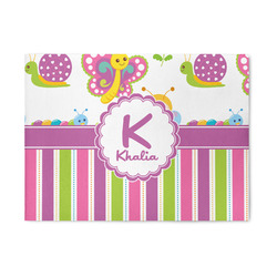 Butterflies & Stripes Area Rug (Personalized)