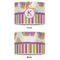 Butterflies & Stripes 8" Drum Lampshade - APPROVAL (Poly Film)