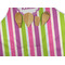 Butterflies & Stripes Apron - Pocket Detail with Props