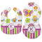 Butterflies & Stripes Baby Bib & Burp Set - Approval (new bib & burp)