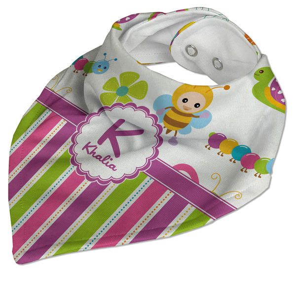 Butterflies & Stripes Bandana Closed