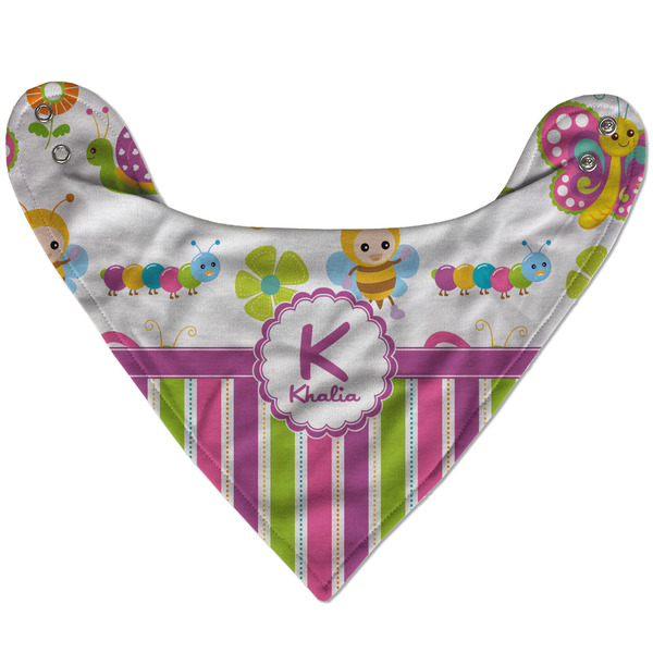 Butterflies & Stripes Bandana Flat Approval