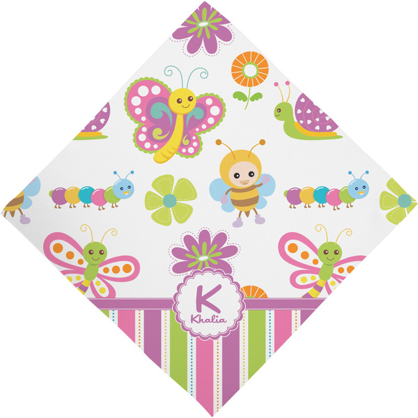Butterflies & Stripes Bandana - Full View
