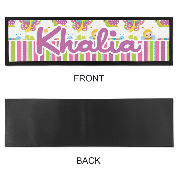 Butterflies & Stripes Bar Mat - Large - APPROVAL