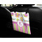 Butterflies & Stripes Car Bag - In Use