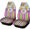 Butterflies & Stripes Car Seat Covers