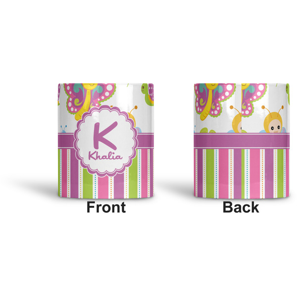 Butterflies & Stripes Ceramic Pen Holder - Apvl