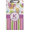 Butterflies & Stripes Clipboard (Legal Size) (Personalized)