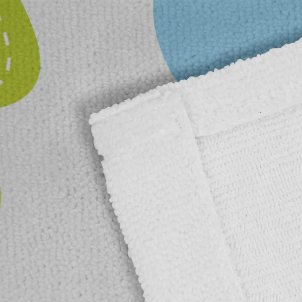 Butterflies & Stripes Close up of Fabric