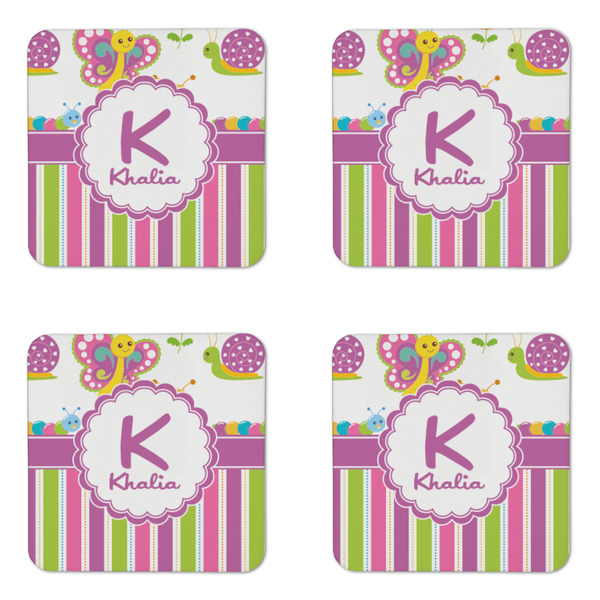 Butterflies & Stripes Coaster Set - APPROVAL