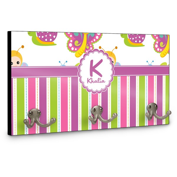 Butterflies & Stripes Coat Hanger Main
