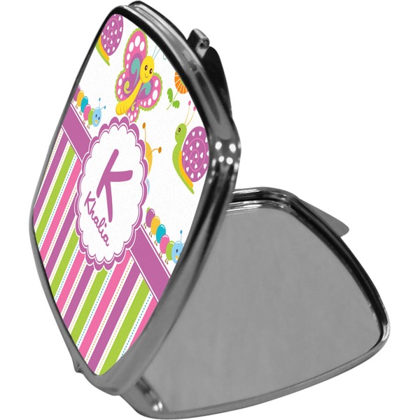 Butterflies & Stripes Makeup Compact