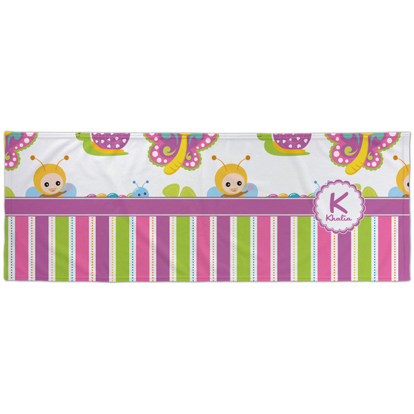 Butterflies & Stripes Cooling Towel- Approval