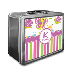 Butterflies & Stripes Lunch Box (Personalized)