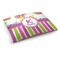 Butterflies & Stripes Dog Bed - Medium w/ Name and Initial