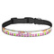 Butterflies & Stripes Dog Collar (Personalized)