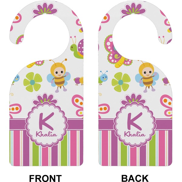 Butterflies & Stripes Door Hanger (Approval)
