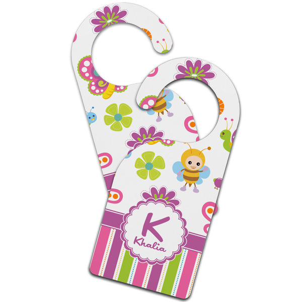 Butterflies & Stripes Door Hanger - MAIN