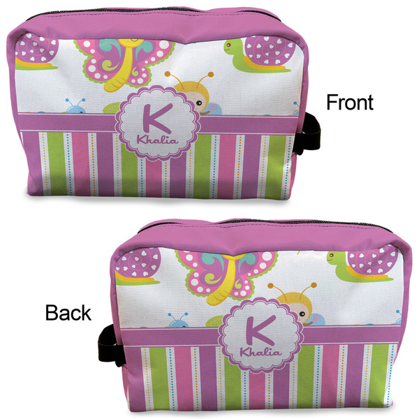 Butterflies & Stripes Dopp Kit - Approval