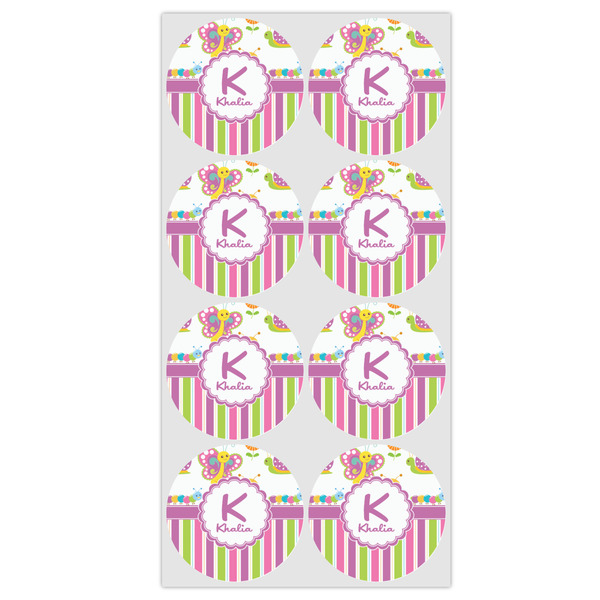 Butterflies & Stripes Drink Topper - Medium - Set of 12