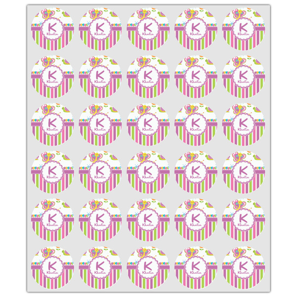 Butterflies & Stripes Drink Topper - XSmall - Set of 30
