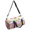 Butterflies & Stripes Duffle bag with side mesh pocket
