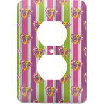 Butterflies & Stripes Electric Outlet Plate