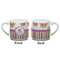 Butterflies & Stripes Espresso Cup - 6oz (Double Shot) (APPROVAL)