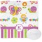 Butterflies & Stripes Wash Cloth with soap