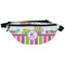 Butterflies & Stripes Fanny Pack - Classic Style (Personalized)