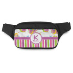 Butterflies & Stripes Fanny Pack (Personalized)