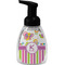 Butterflies & Stripes Foam Soap Bottle - Black (Personalized)