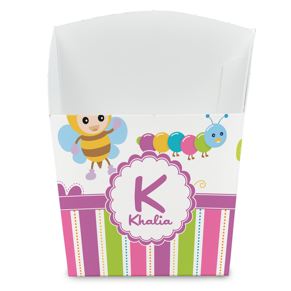Custom Butterflies & Stripes French Fry Favor Boxes (Personalized)