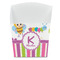 Butterflies & Stripes French Fry Favor Box - Front View